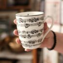 Musik Tasse Becher Noten Mug