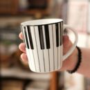 Musik Tasse Becher Tastatur